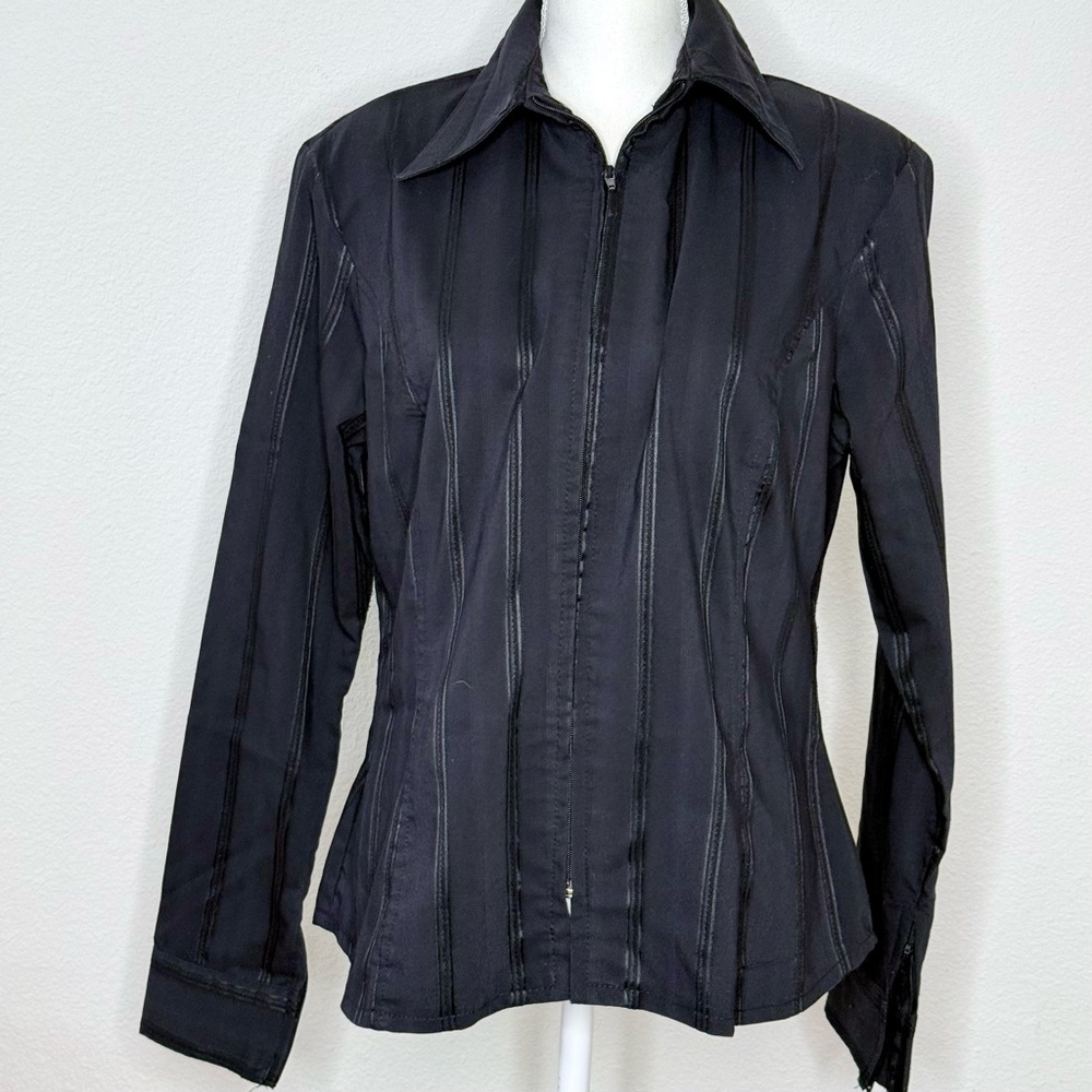 Elegant Horsemanship Zippered Top